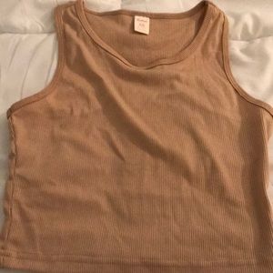 brown romwe tank top